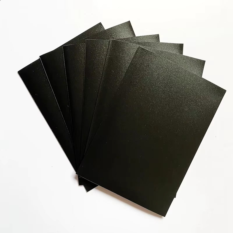 100 Stück PP Matte Kartenhüllen Standardgröße 66x91mm Ohne Verschluss 50mm Dicke